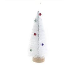 White Green Christmas Tree