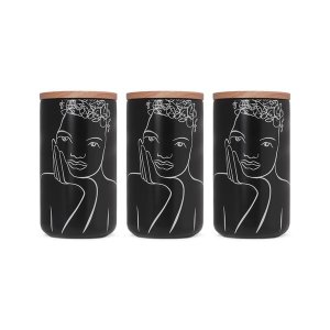 Carrol Boyes Canister Large Set of 3- Knowing