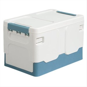Storage Box Foldable Book Box Student Classroom Storage Box Blue