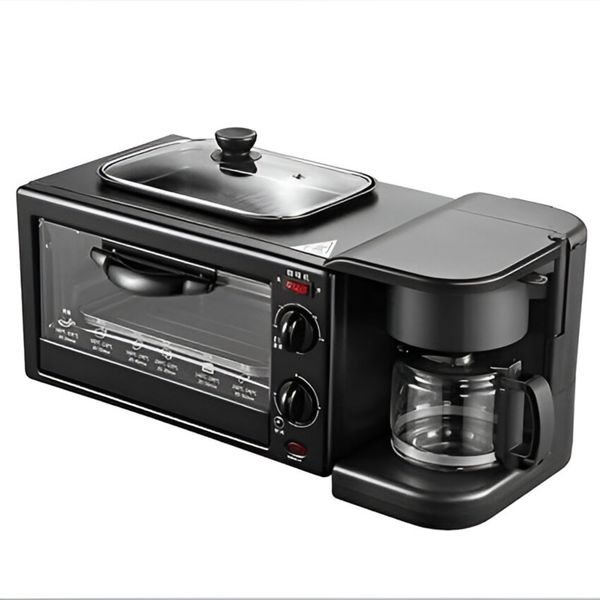 3-in-1 Breakfast Maker - Multi-Function Cooking Appliance