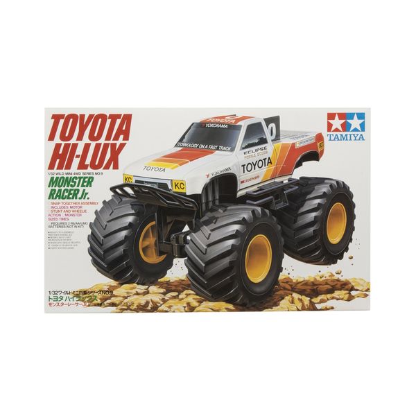 Tamiya 1/32 Toyota HiLux Monster Racer Jr. Motorised Plastic Model Kit
