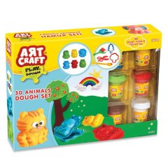Art &amp; Craft 3D Animals Play Dough Set