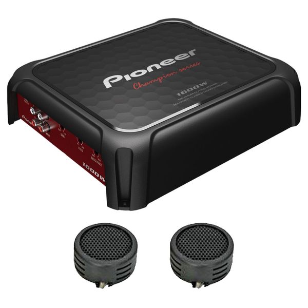 Pioneer Champion Series 16000w Class-D Monoblock Amplifier &amp; Evo Tweeters