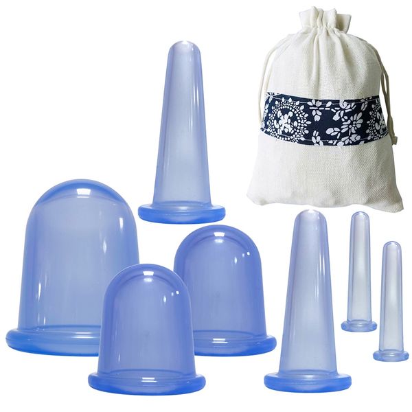 Health Anti Cellulite Massage Suction Cups 7 Set