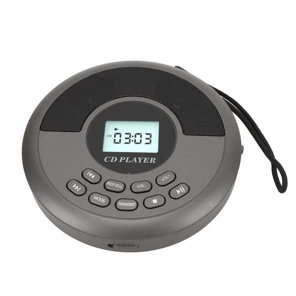 Portable CD Player USB BT Rechargeable Compatible With Home Car