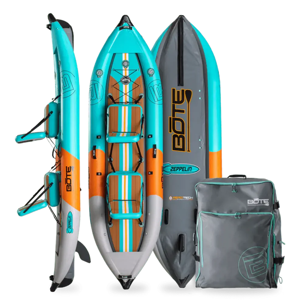 Zeppelin Aero 12 6 Native Aqua Inflatable Kayak