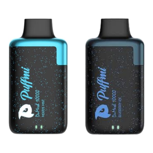 PUFFMI DuMesh 10000 Puffs Disposable Vape 20MG - Blue Combo (Pack of 2)