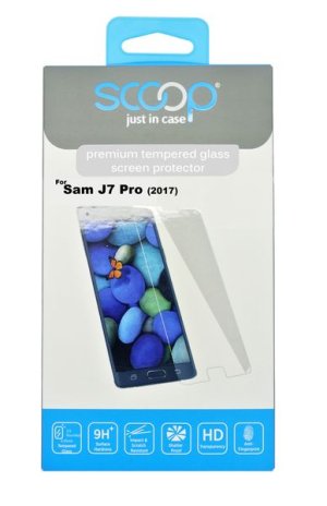 Scoop Tempered Glass for Samsung Galaxy J7 Pro 2017