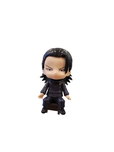 Jujutsu Kaisen Anime Chibi Young Suguru Geto Mini Figure Sitting On Chair