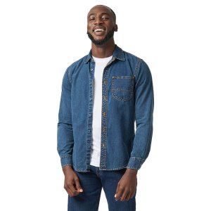 Lee Lazy's Men Long Sleeve Regular Casual Shirt