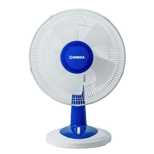 Omega TurboBreeze 16" 40CM Desk Fan Blue - Made in South Africa