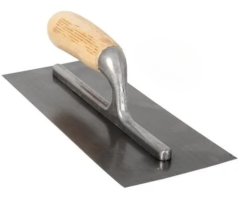 Precision Finish Plastering Trowel, 275 x 112 mm - Comfortable Wooden Grip