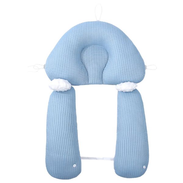 Adjustable Baby Head Support Pillow Removable Pillar Dual-Sided Comfort
