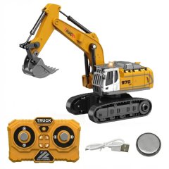 1:64 Scale Remote Control Alloy Excavator