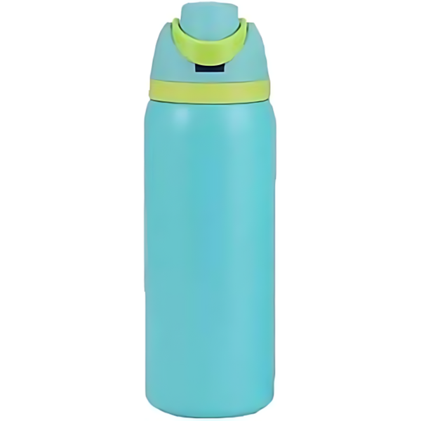 24 oz Stainless Steel Vacuum Straw Sports Travel Water Cup, Mint Green