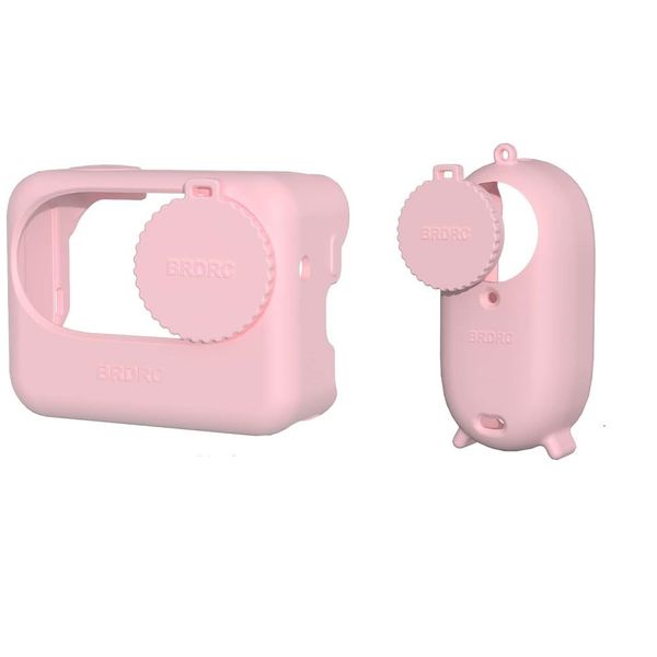 Silicone Protective Cover with Lens Cap Compatible with Insta360 Go 3S