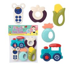 Puzzle Baby Rattle Toy Set