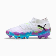 Puma Women's Future 8 Pro Brilliance Firm/Artificial Ground Soccer Boots - Puma White/Fizzy Apple