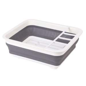 Camping Foldable Dish Rack Drainer Bowl