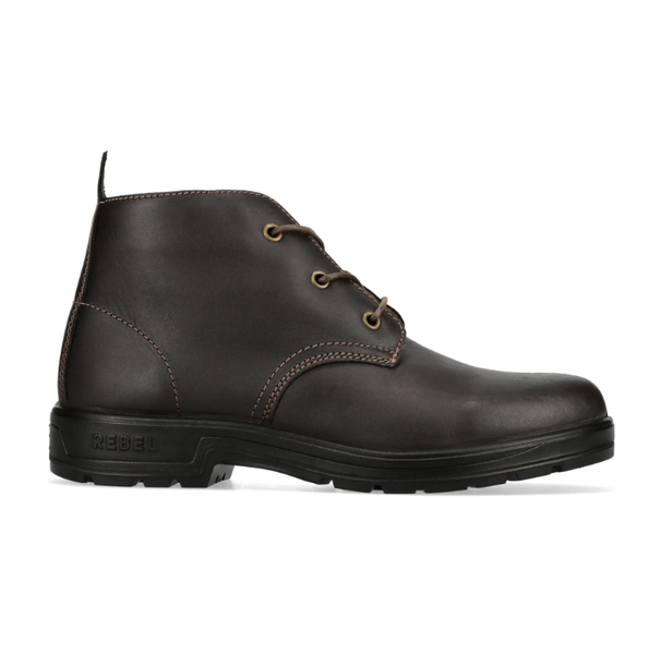 Rebel Urban Retro Vellie - Dark Brown