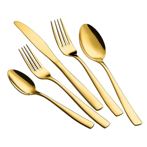 Gold Kitchen Stainless Steel Set Cutlery - 12-Piece