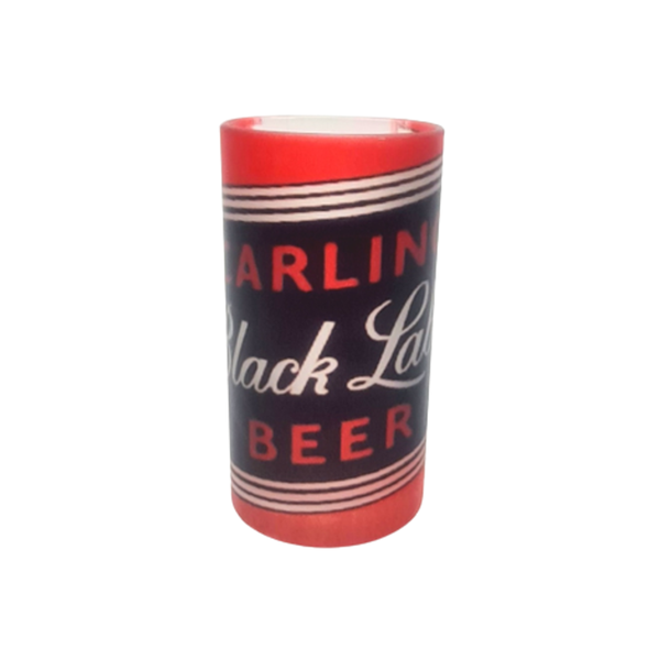 Frosted Glass Beer Stein Carling Black Label Themed