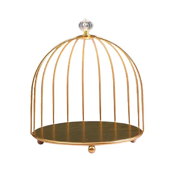 Home Decor Beauty Bird Cage Cosmetics Make Up Organiser - Single Layer