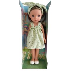 Vinyl Doll Pretty Girl in Green 30cm