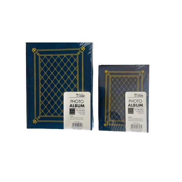Vintage Photo Album - 50 Pages (Set of 2)