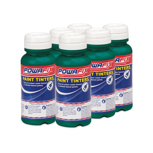 Powafix Thalo Green Paint Tint 6 x 50 ML