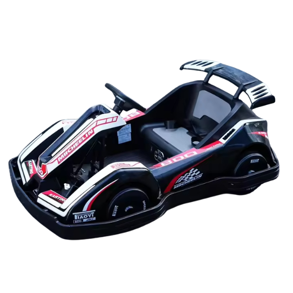 Electronic Kids Ride On Toy Car - Racing Battery Operated Go Kart