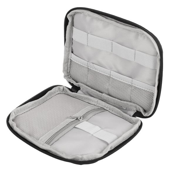 Electronics cable organizer black compatible