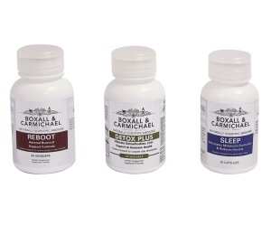 Boxall&amp;Carmichael Premium Vitality Pack - Reboot / Detox Plus and Sleep