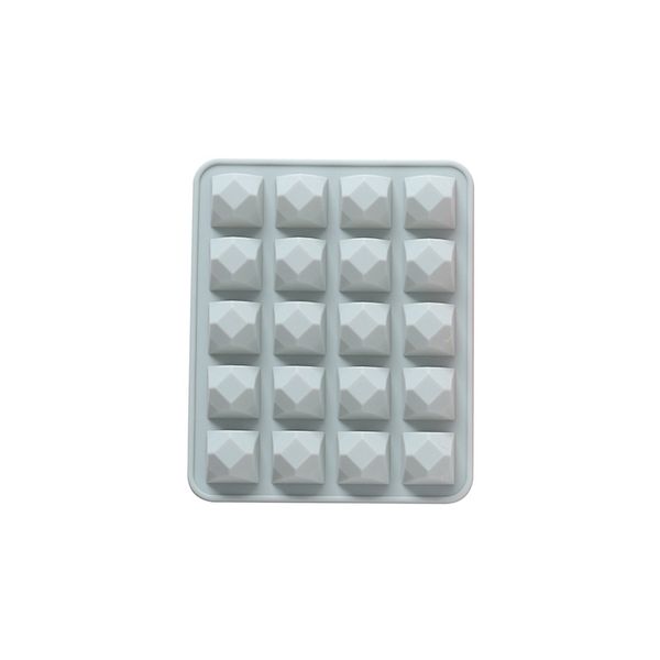 iKids Baby Food DIY Silicone Mold for Chocolate, Candy, Gummy 15 Diamond