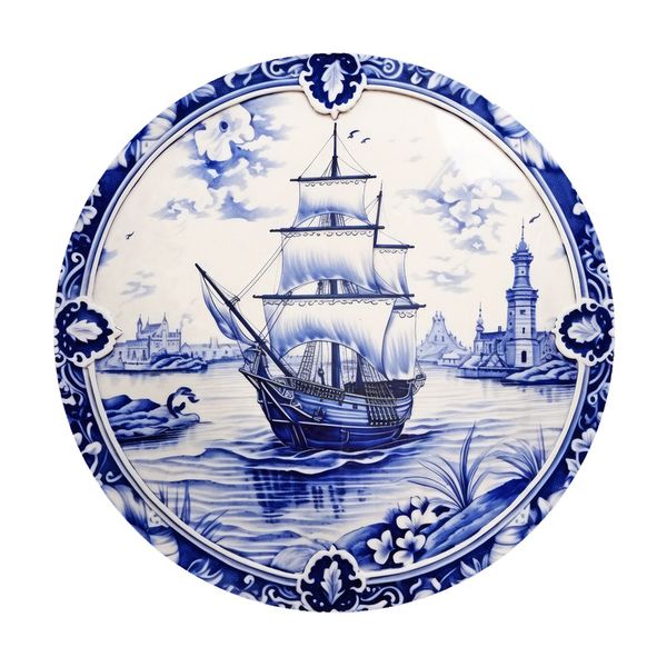 Delft-Vase-Voyage-Round-Tablecloth