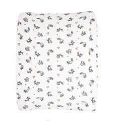 2 in 1 Moses Basket Fitted Sheet / Changing Mat Cover - Woodland Animals