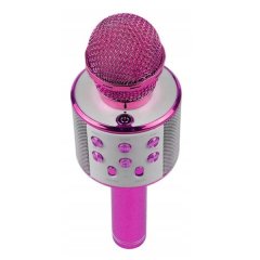 Karaoke Bluetooth Microphone - Pink