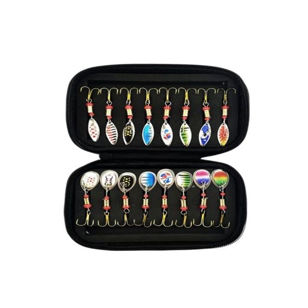 Fishing Spinner Hard Baits Fishing Lure With Storage Bag