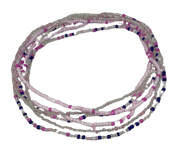 Womens Beaded Waist Chain Set