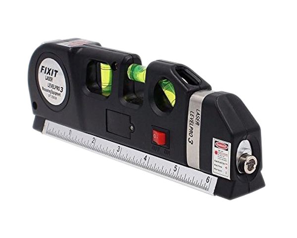 Multipurpose Laser Level Tape with Measure Line