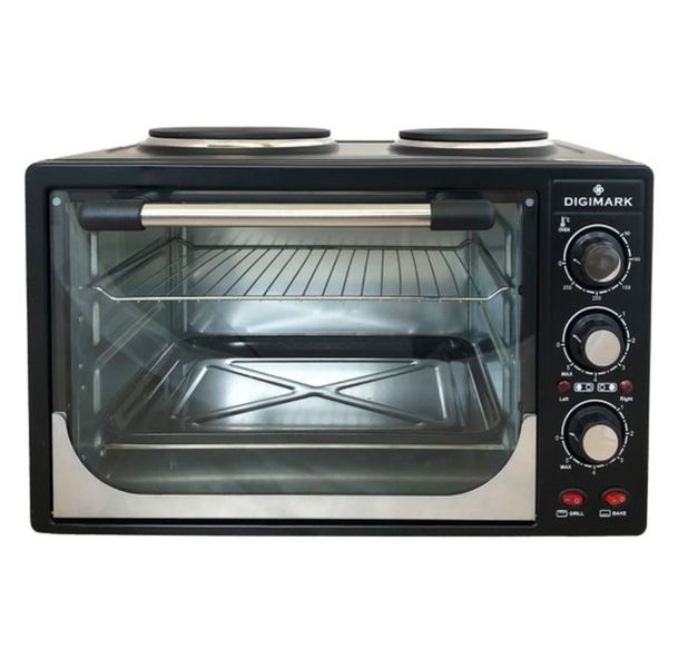 Digimark Electric Oven With 2 Solid Hot Plates
