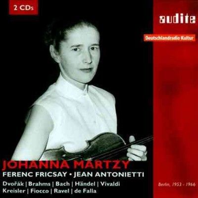 Johanna Martzy: Dvorák/Brahms/Bach/Handel/Vivaldi/Kreisler/... (CD / Album)