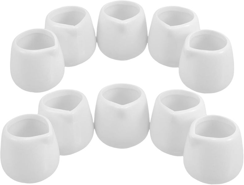 Ceramic Syrup Pitcher Coffee Creamer Dispenser Milk Jug