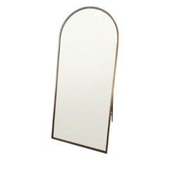 Full Length Gold Large Arched Metal Mirror 167cm x 62cm-1Pcs
