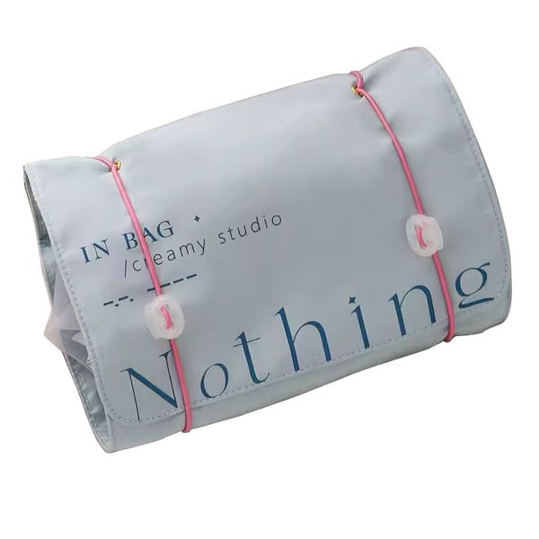 Foldable Large Capacity Cosmetic Organizer - Portable Travel Makeup Bag