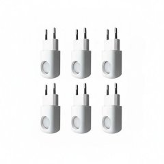 Mini LED Night Light 6-Pack Plug-In Dusk-to-Dawn Sensor Warm White