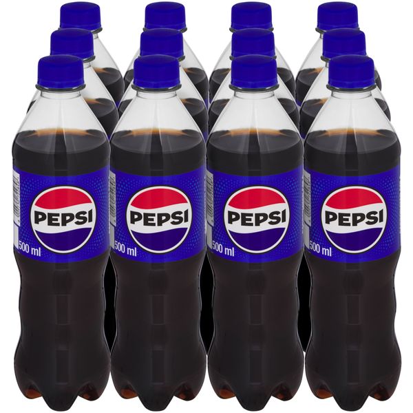Pepsi Regular Cola PET 12 X 500ml