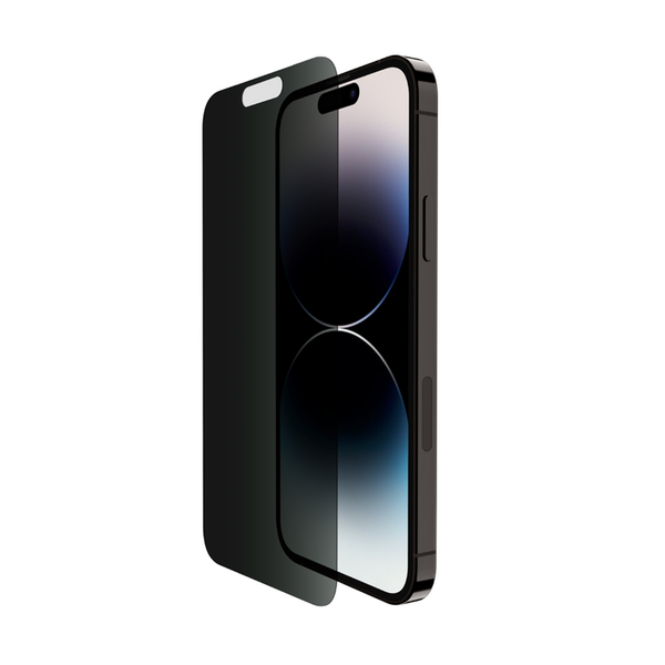BELKIN ScreenForce Tempered Glass - Privacy For Apple iPhone 14 Pro - Black/Privacy