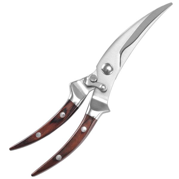Heavy-Duty Professional Kitchen Scissors - Suitable for Chefs, Home Cooking