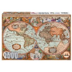 RGS Group Old World Map 1500 Piece Jigsaw Puzzle
